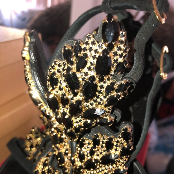 GIUSEPPE ZANOTTI Jewel Heels (wings) 37.5 - Picture 5 of 8